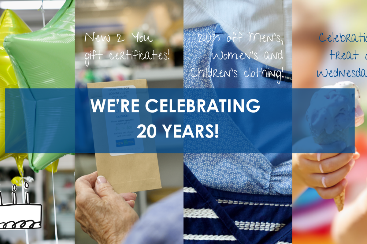 New 2 You is celebrating 20 years from June 17-22