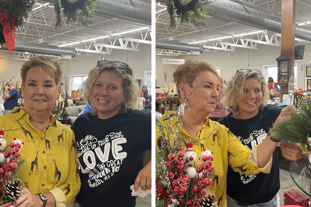 New 2 You floral volunteers