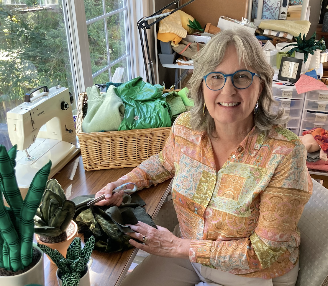 Local artist gives handmade plants to New 2 You in Grand Rapids, West Michigan's upscale resale store