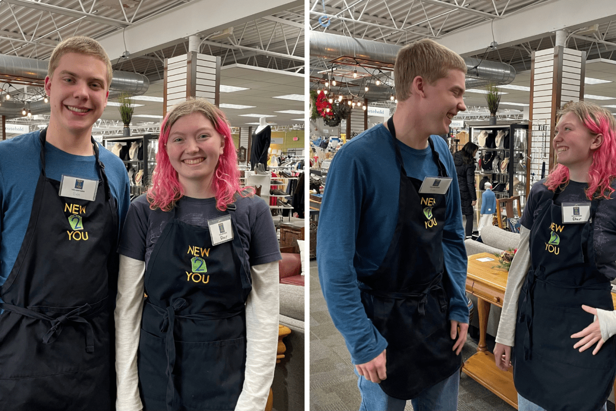 Ben and Char, New 2 You Student Staff