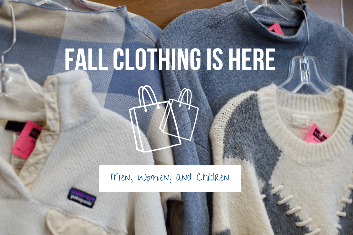 Fall clothes are available for sale starting August 20