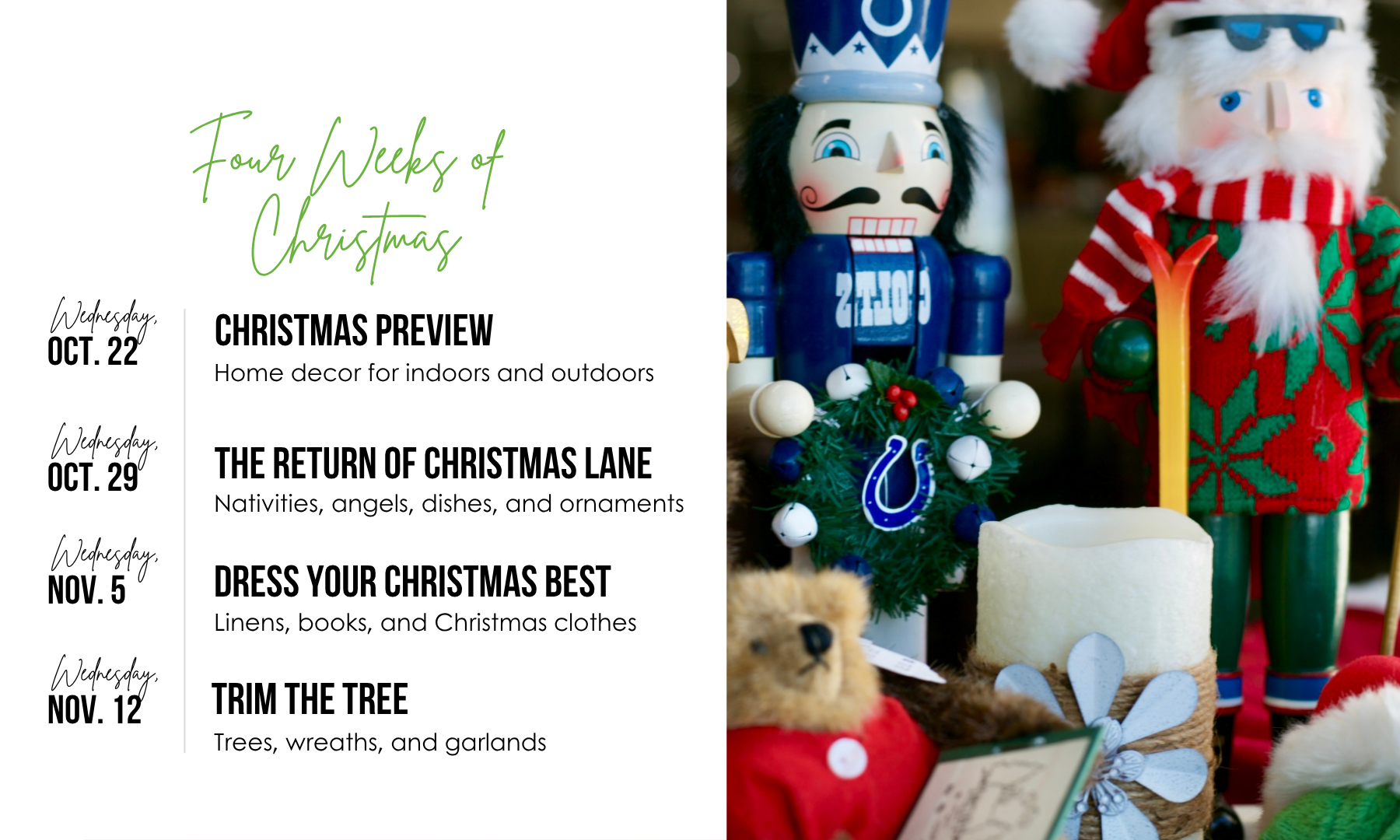 Four weeks of Christmas at New 2 You