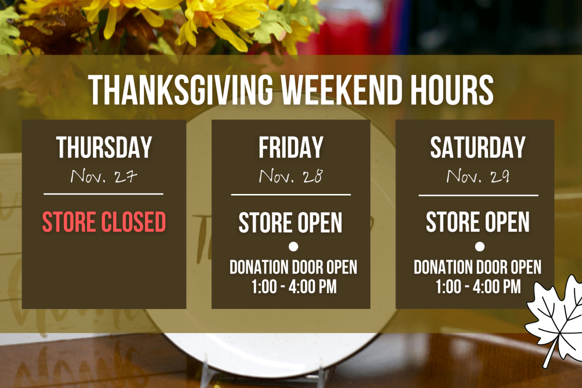 Thanksgiving Hours at New 2 You in Grand Rapids