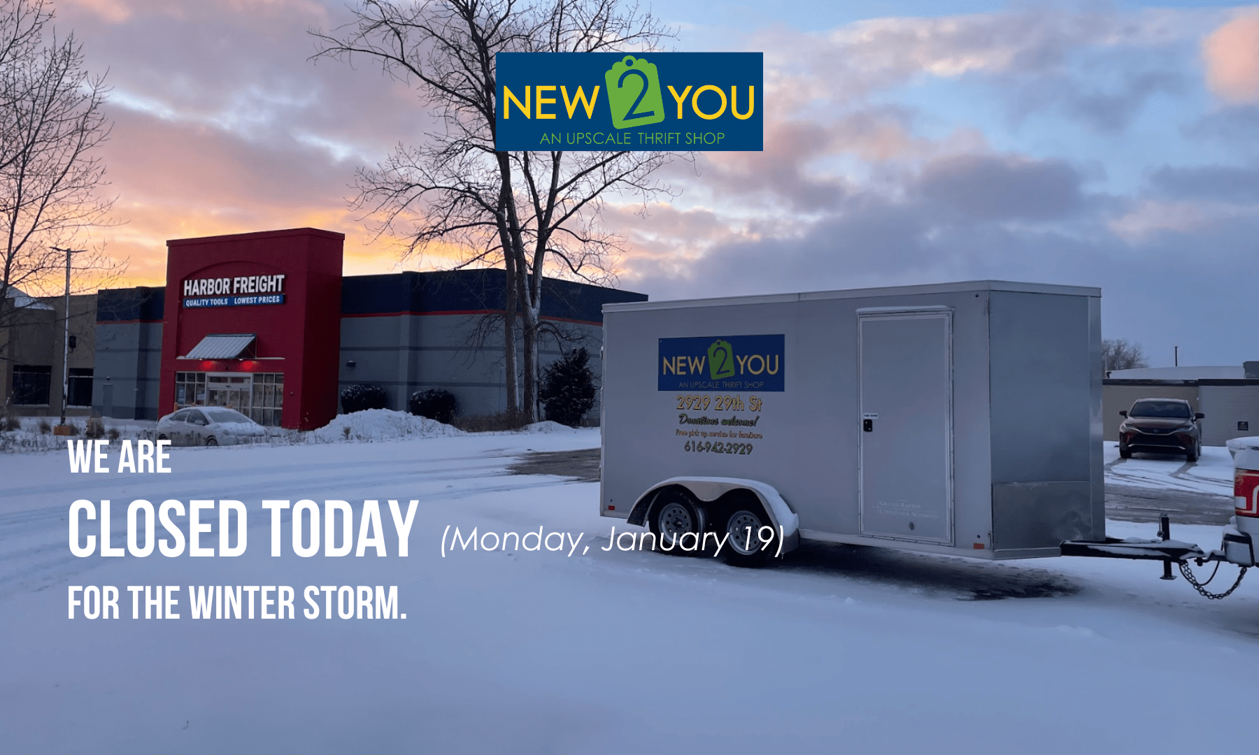 Closed Monday, January 19