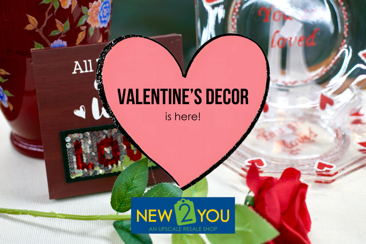 Valentine's Day decor is here