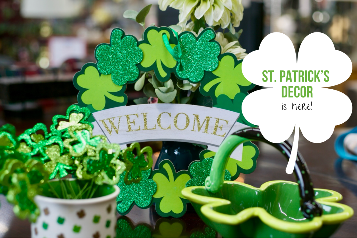 St. Patrick's Day decor is here