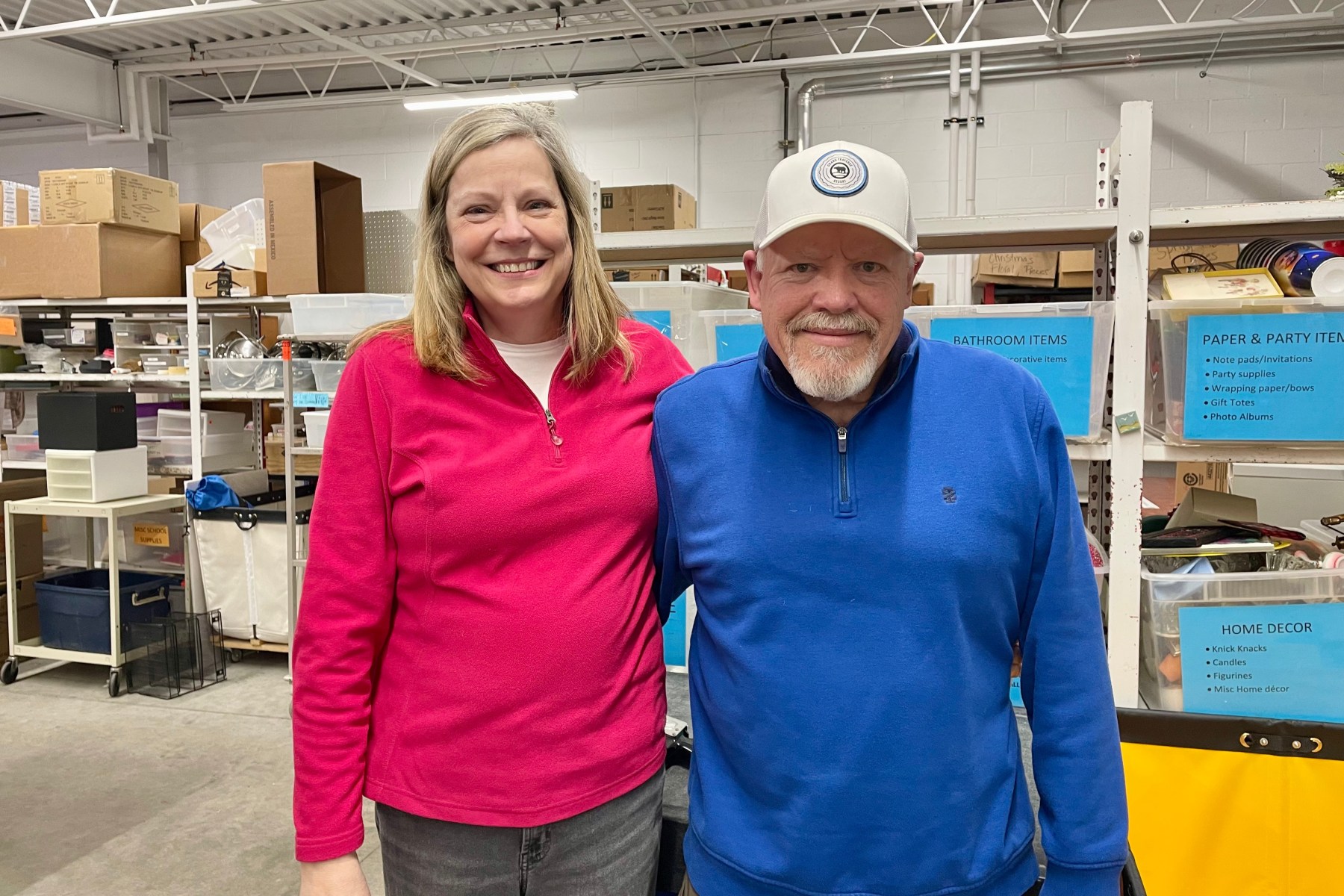 New 2 You volunteers Jill and Rick