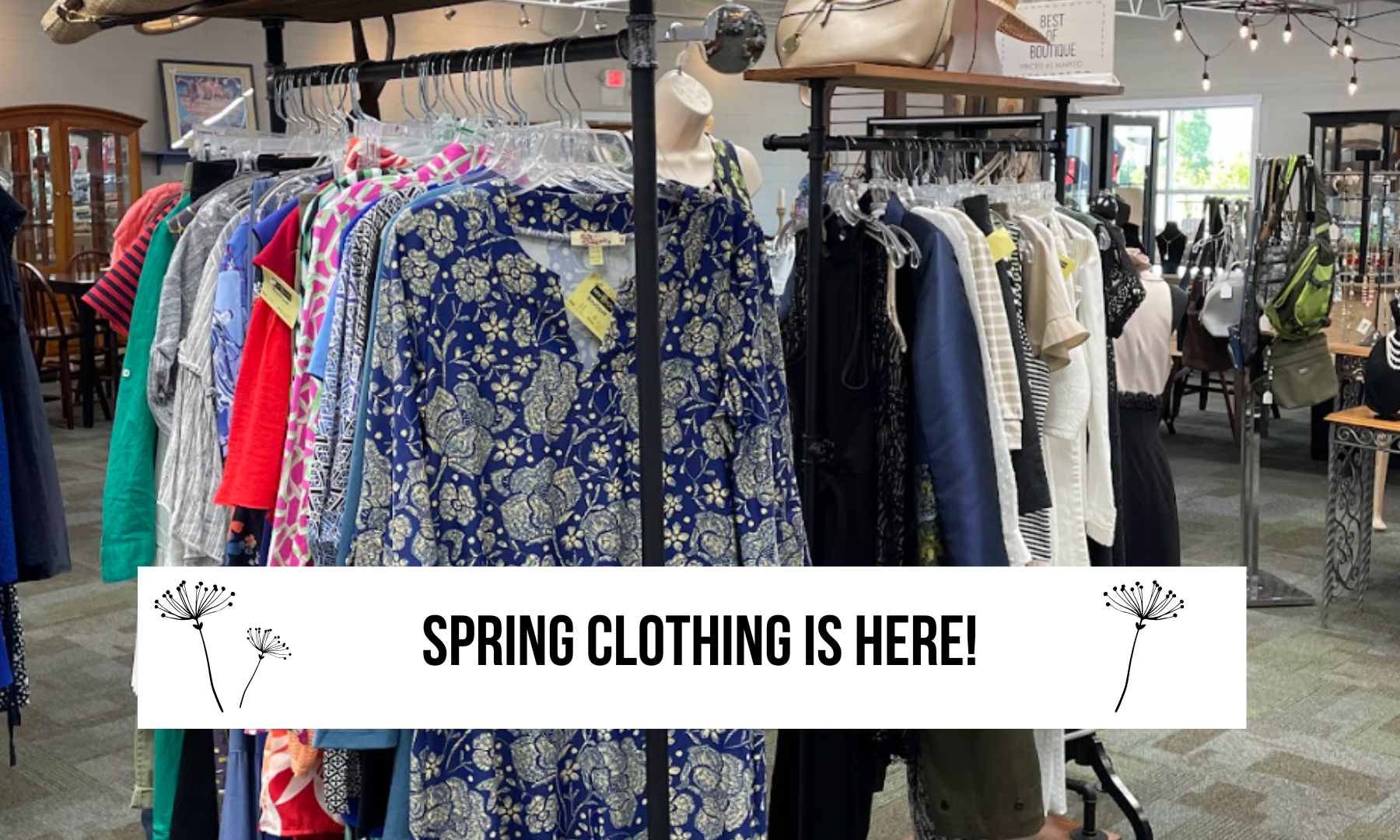 Spring clothes are available at New 2 You in Grand Rapids