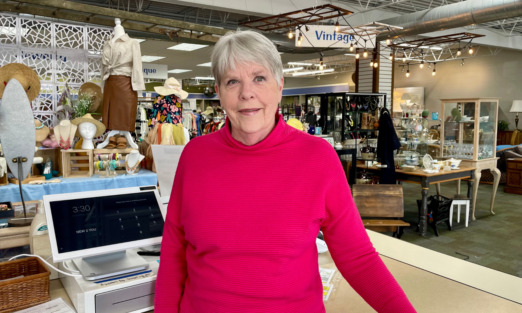 New 2 You volunteer Susan