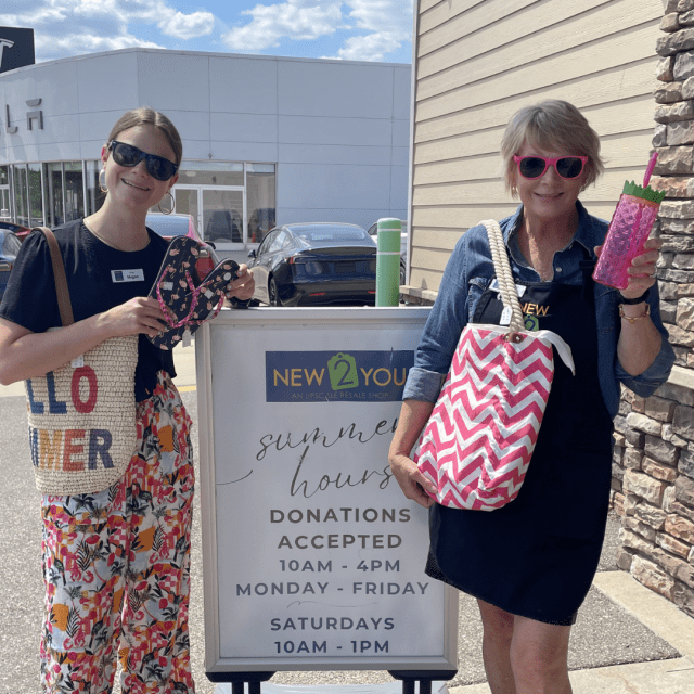 Volunteers in summer gear