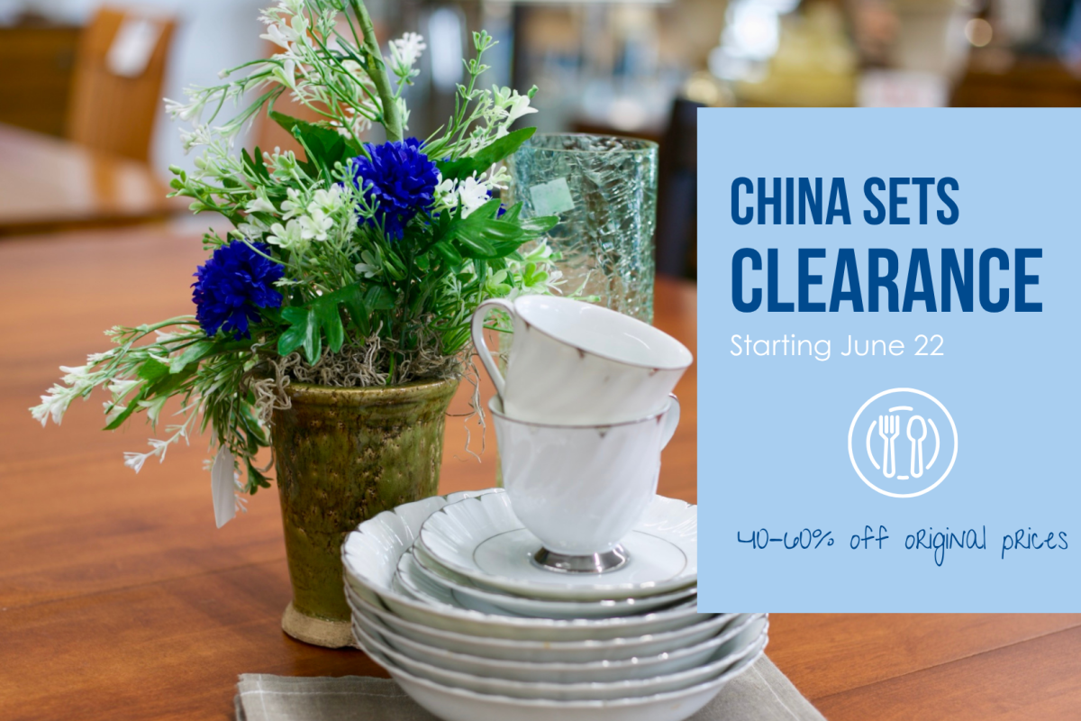 China sets are on clearance starting June 22