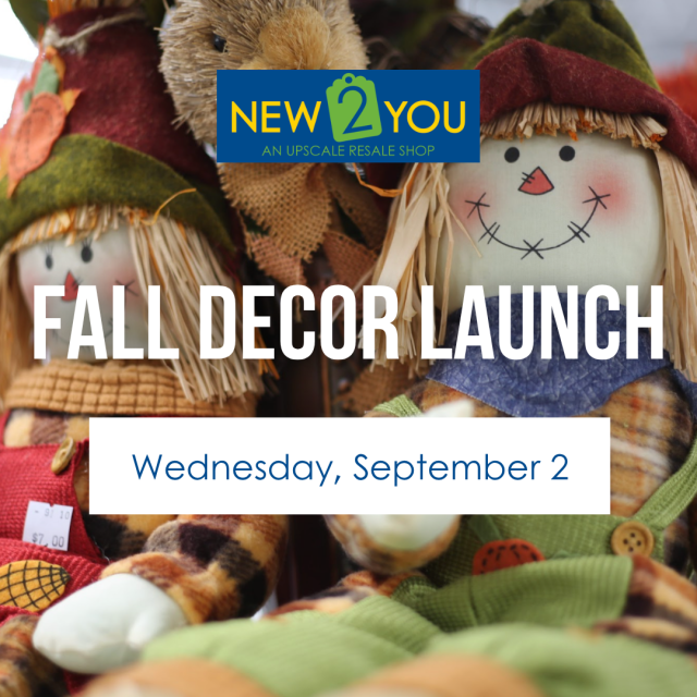 Fall decor is coming out Wednesday, September 2 at New 2 You in Grand Rapids