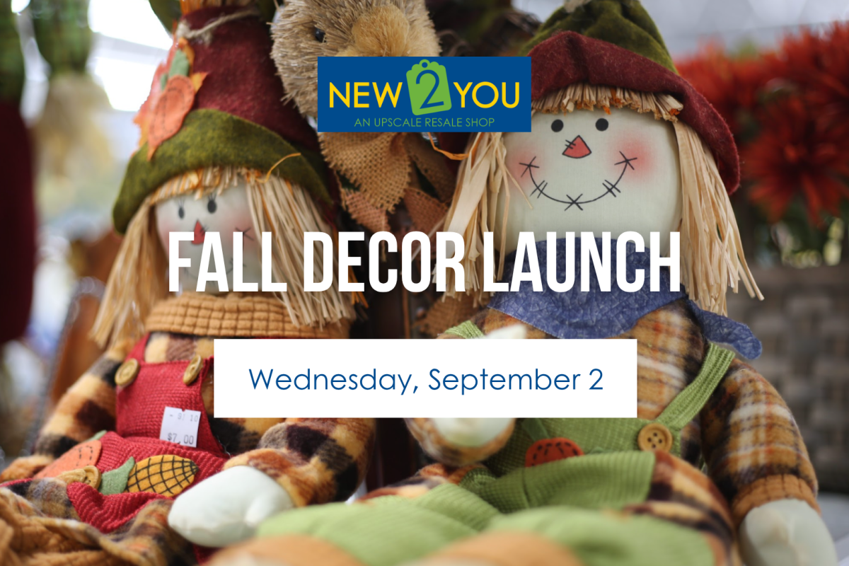 Fall decor is coming out Wednesday, September 2 at New 2 You in Grand Rapids