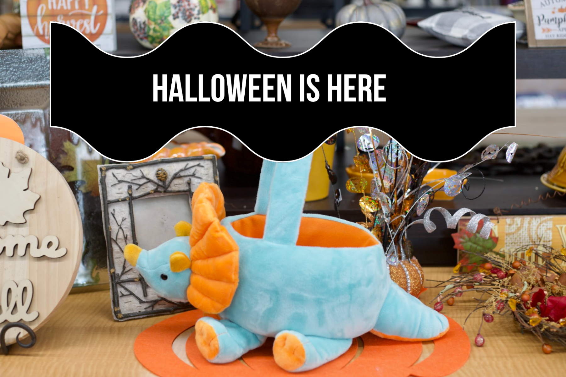 Halloween decor is available at New 2 You in Grand Rapids