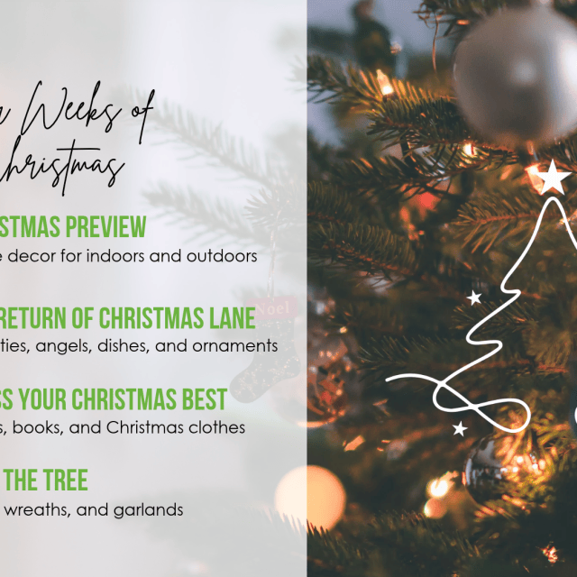 Four weeks of Christmas at New 2 You